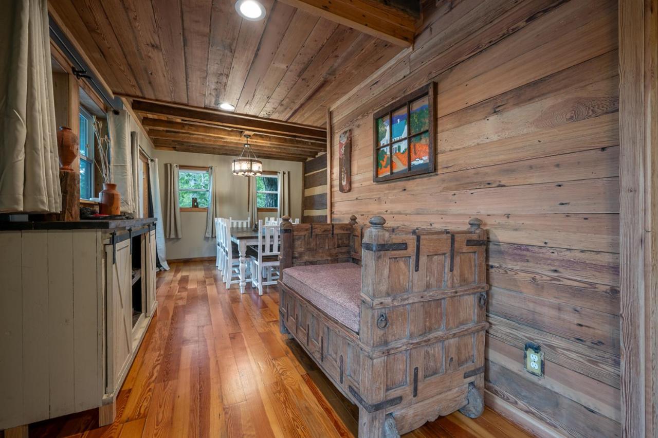 Russell'S Fort At White Oak Point: Historical Cabin On Lake Lure, Luxury, Direct Lake Access! Villa Exterior foto