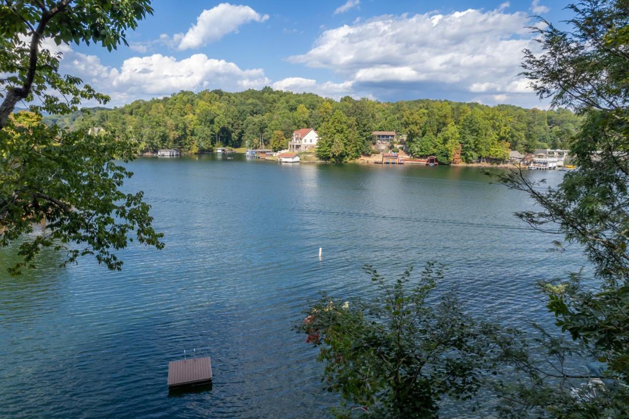 Russell'S Fort At White Oak Point: Historical Cabin On Lake Lure, Luxury, Direct Lake Access! Villa Exterior foto
